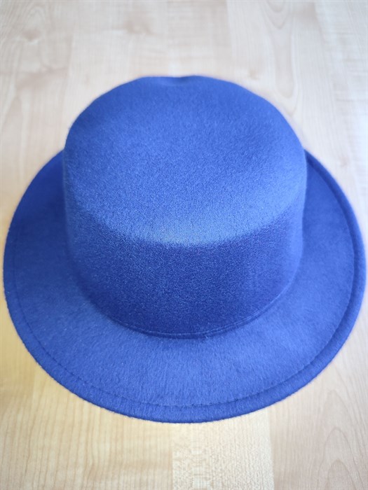 Шляпа Канотье, синяя 57 - фото 9547