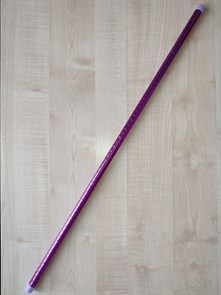 Прямая трость для танцев, 70 см фиолетовая