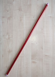 Прямая трость для танцев, 90 см красная
