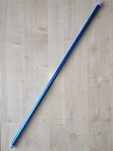 Прямая трость для танцев без крюка, 70 см синяя
