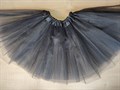 Юбка фатиновая пачка, 30 см, черная - фото 5384