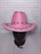 Шляпа ковбойская розовая детская - фото 9640