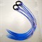 Комплект косичек для волос на резинках, синий - фото 9840